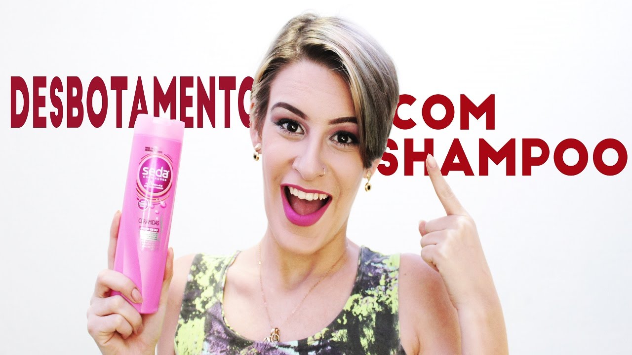 DESBOTANDO o cabelo com SHAMPOO | Dicas da Branca |