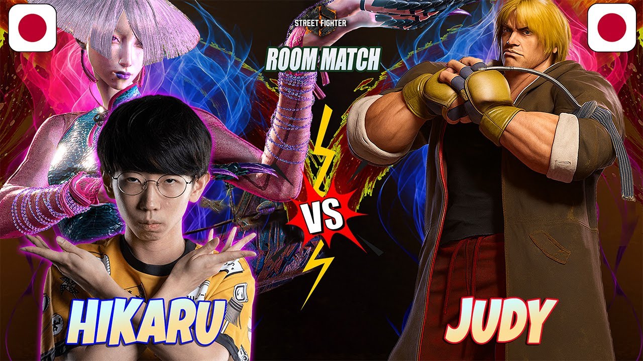 SF6 | Hikaru Shiftne(#1 Ranked A.K.I.) vs JUDY (KEN) 👉 High-Level Street Fighter 6 Gameplay