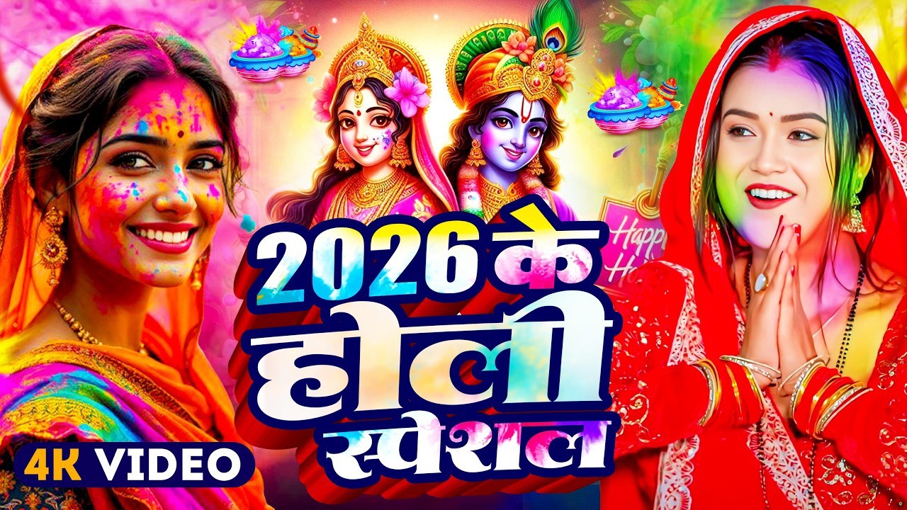 #Video पारंपरिक होली गीत 2026 | Bhakti Holi Song 2026 | Holi Ke Gana | Holi Geet 2026 | Holi Dj Song