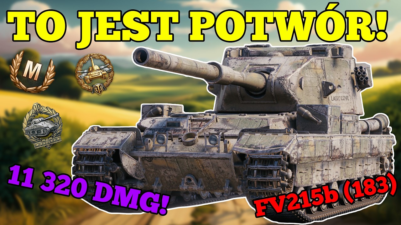 Tego czołgu boją się wszyscy! FV215b (183) w zabójczej formie!