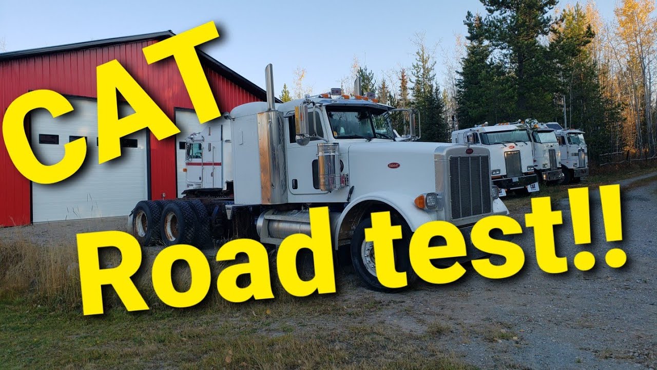Первая поездка после самостоятельной переборки моего CAT C13.