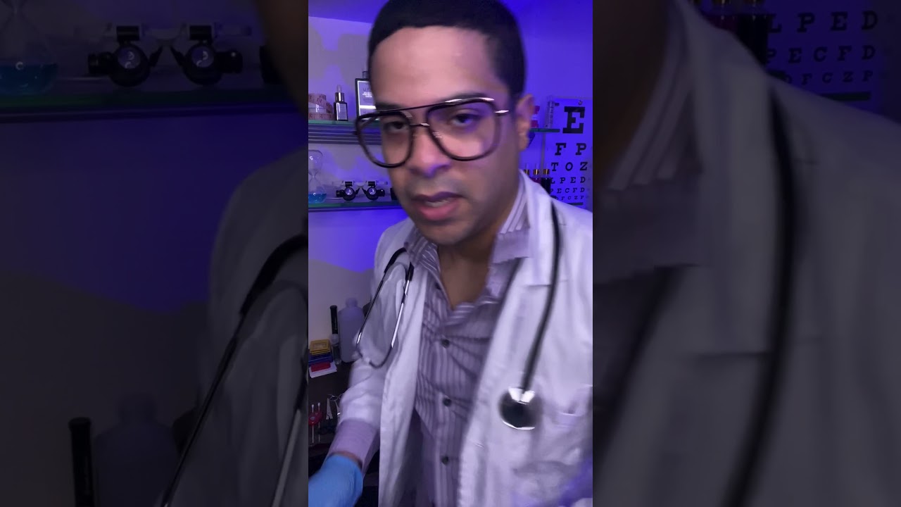 ASMR Rapido Espa&ntilde;ol Nervios Craneales #shorts Examen Medico