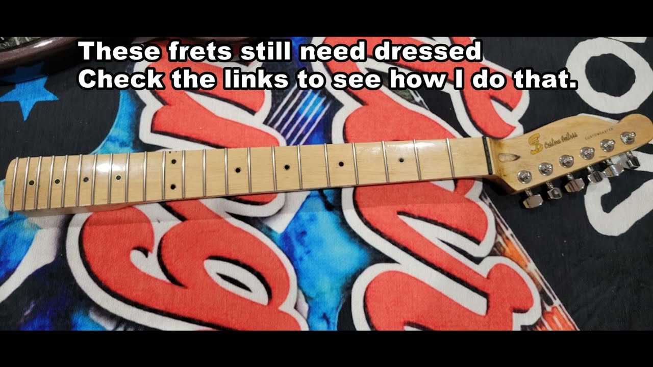 How I install frets