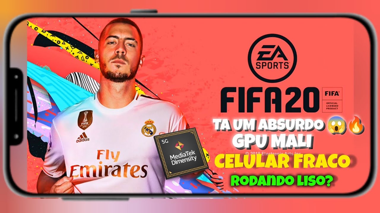 FIFA 20 NO CELULAR FRACO!? Tutorial completo + download + SETTINGS 