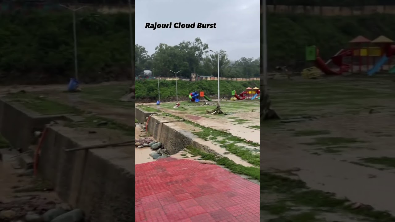 Rajouri Bella Bus Stand Cloudburst | Flash Flood #Disaster #BellaBusStand #Cloudburst #FlashFlood