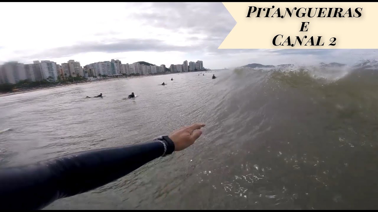 #04 - Surf POV - Pitangueiras e Canal 2! Altas ondas - GOPRO Hero 5 Sessions