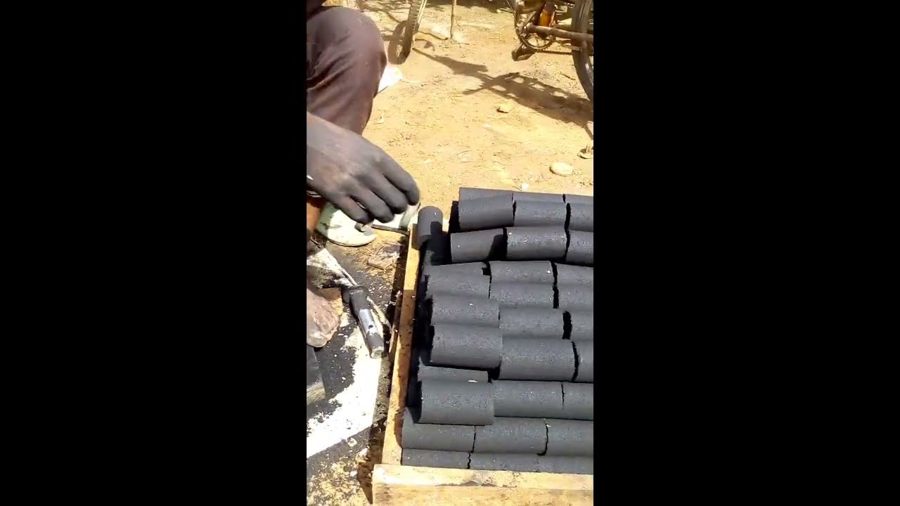 how to make charcoal briquettes in Rwanda
