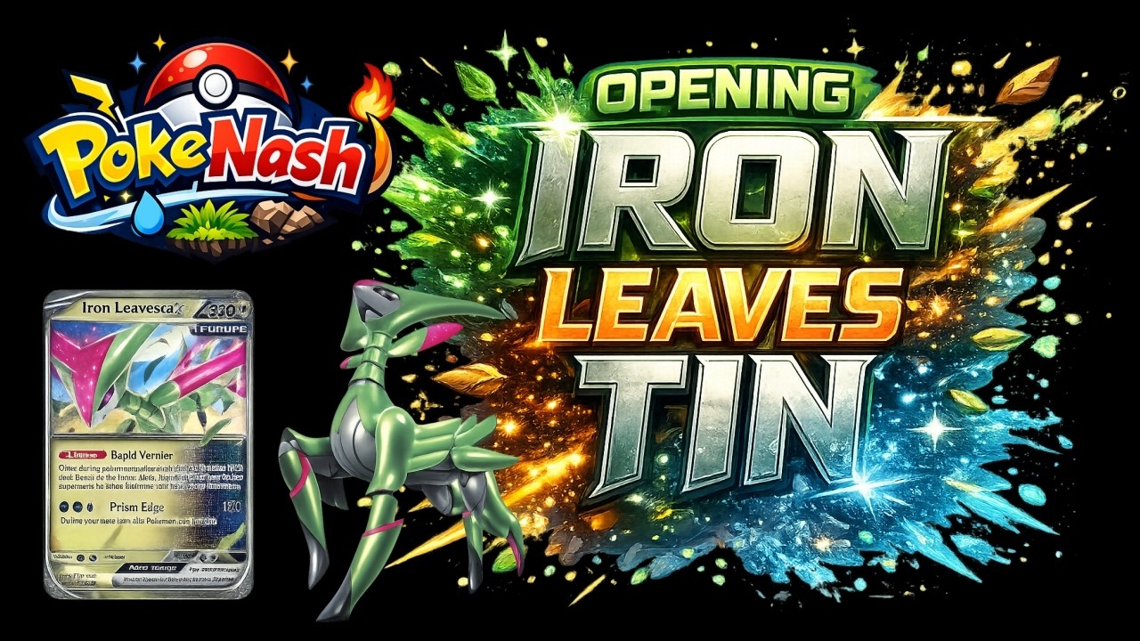 Iron Leaves EX Tin Opening… Actually Some Decent Pulls?!