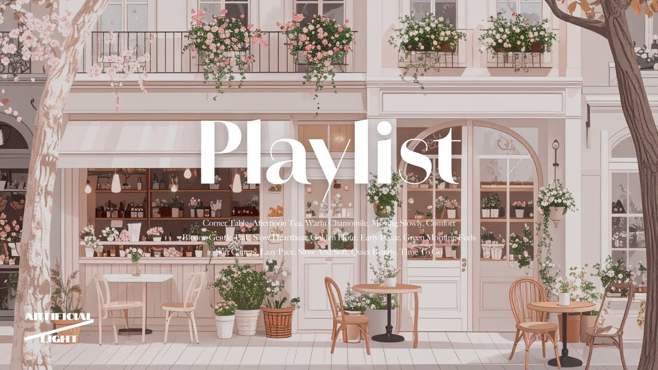 [Playlist] Calm Cafe Music for Bridal Shower | 꽃향기 나는 브라이덜 샤워 잔잔한 카페 음악 BGM