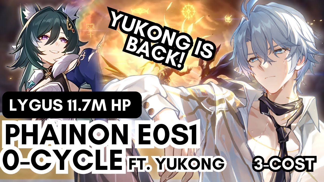 Not with Cerydra but with YUKONG? | Lygus MoC 3.6 0-Cycle - Phainon E0S1