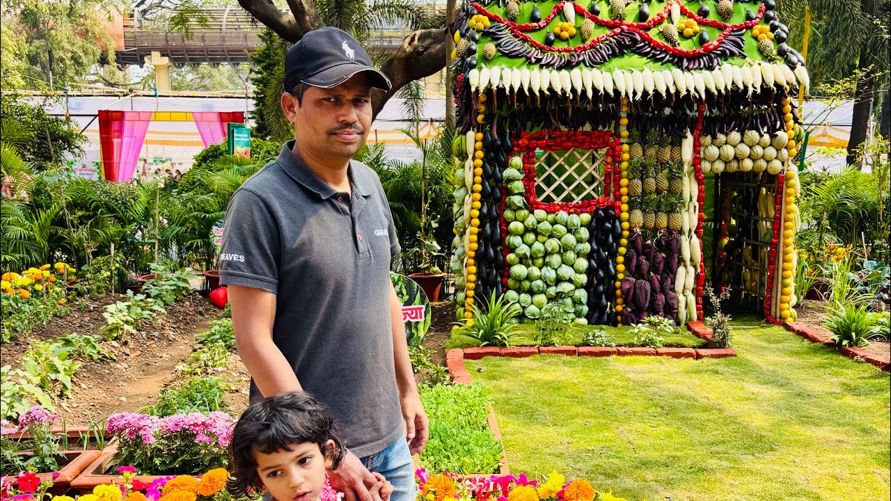 Kya apne visit kiya it’s free entry Phoolo phaloo or vegetables ka mela 