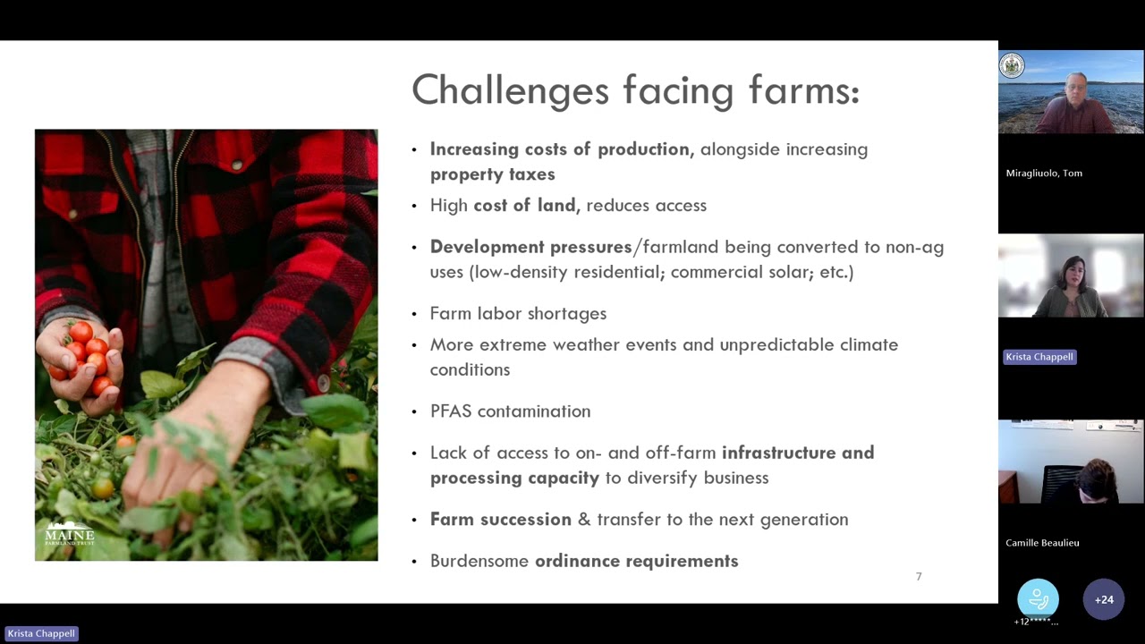 Farm Viability Solutions for Municipal Planning: Creating a Farm-Friendly Community, 4/3/2026