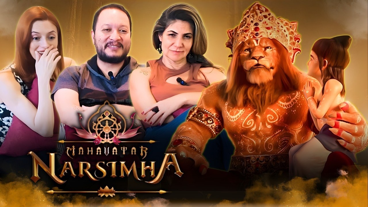 A Powerful Journey Through Faith & Devotion 🙏 Mahavatar Narsimha | Brazilians Reaction