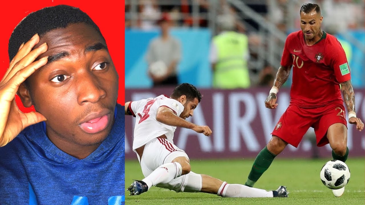 Young Football Fan Reacts To Ricardo Quaresma Sublime Showboat Skills & Goals