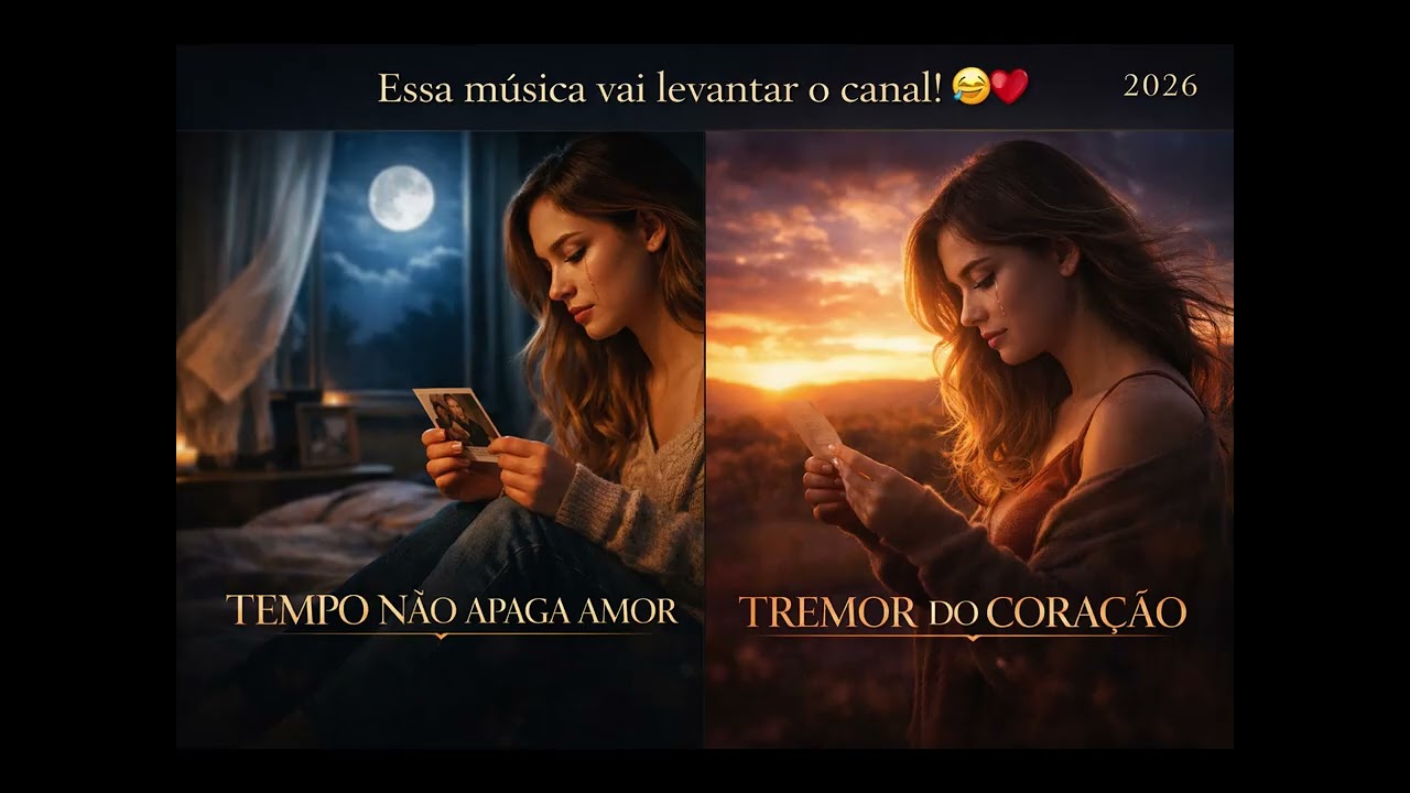 🌹🎵Tempo nao apaga amor & tremor do coraçao-Músicas sertanejo 2026💛