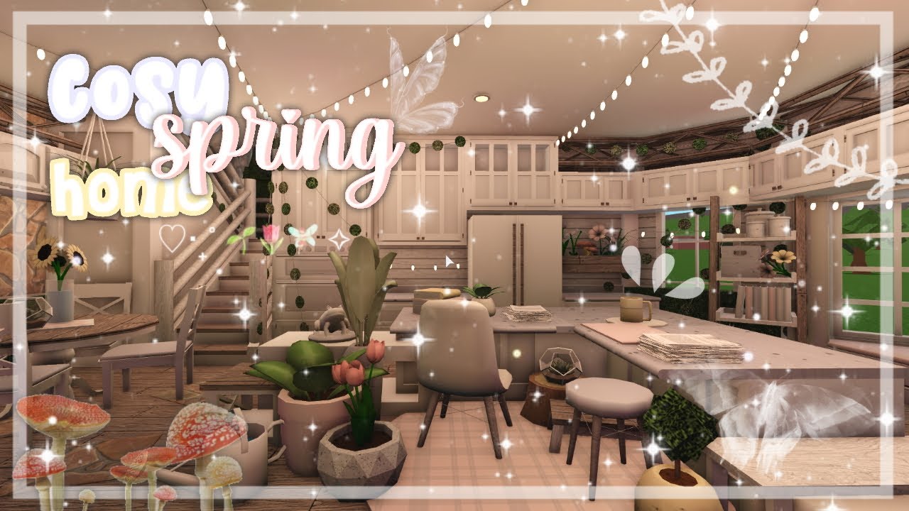 Bloxburg | Cosy Spring Home