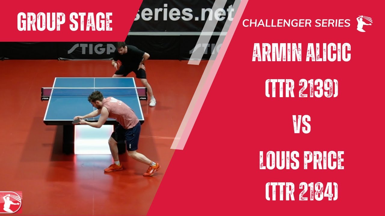 Louis Price (TTR 2184) vs Armin Alicic (TTR 2139) | Week 8 | The Beast from @TableTennisDaily