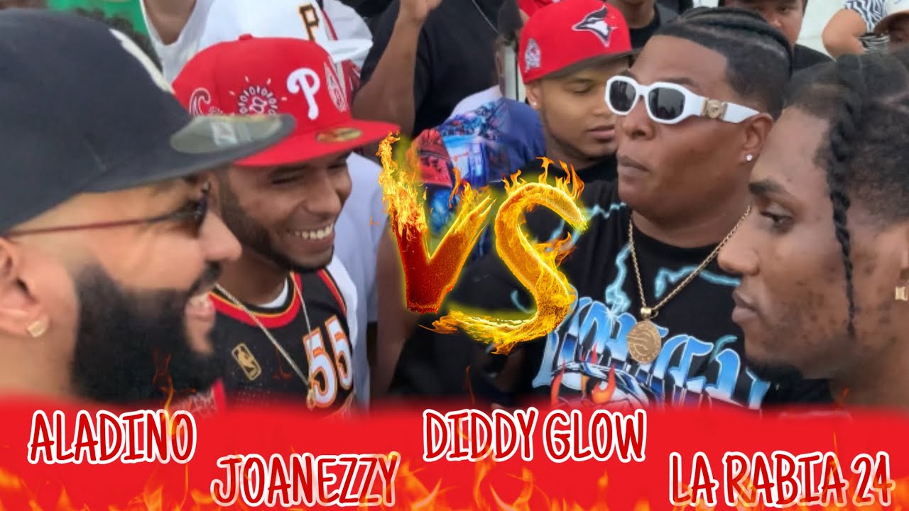 DIDDY GLOW LA RABIA 24 vs ALADINO JOANEZZY  junte de freestyle en Santiago