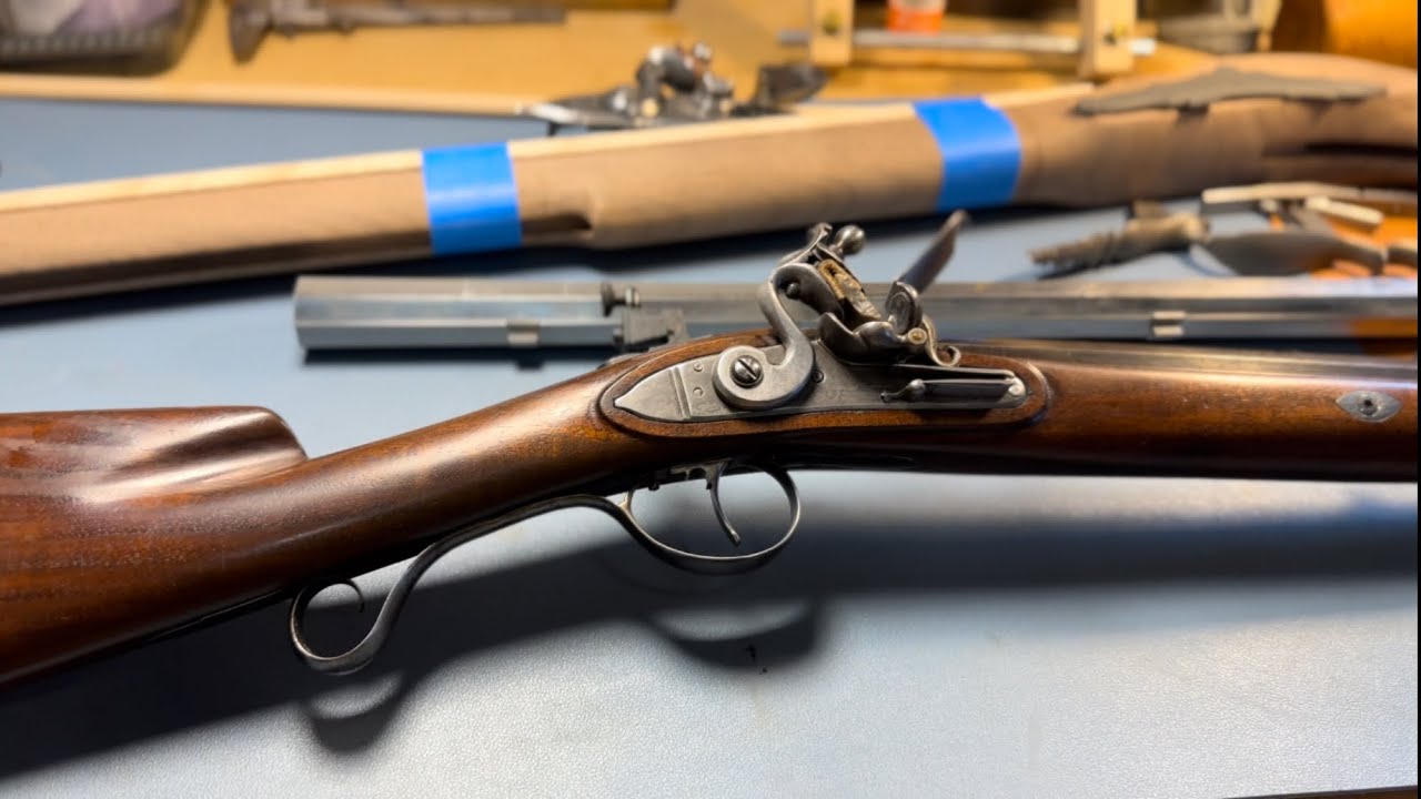 Flintlock Build Series - Draw file barrel and more