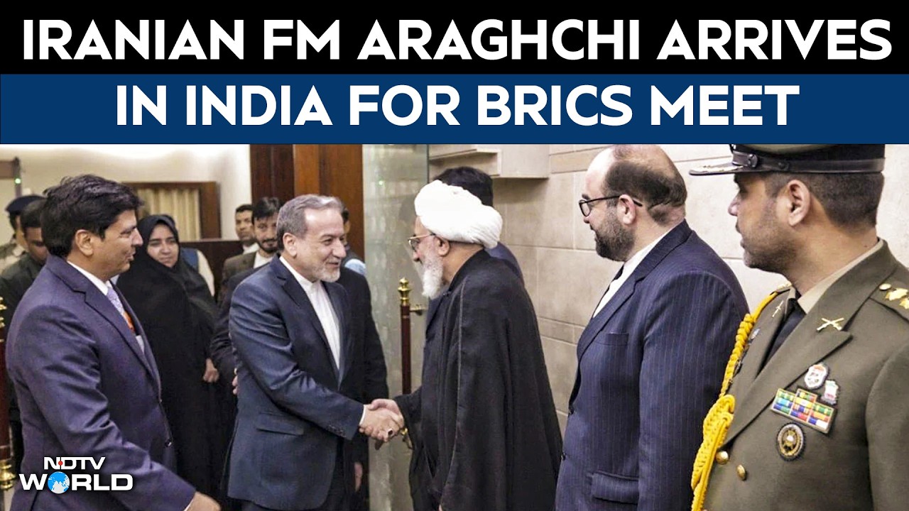BRICS Summit 2026 | Iranian Foreign Minister Arrives In India For BRICS Meet Amid US-Iran Conflict