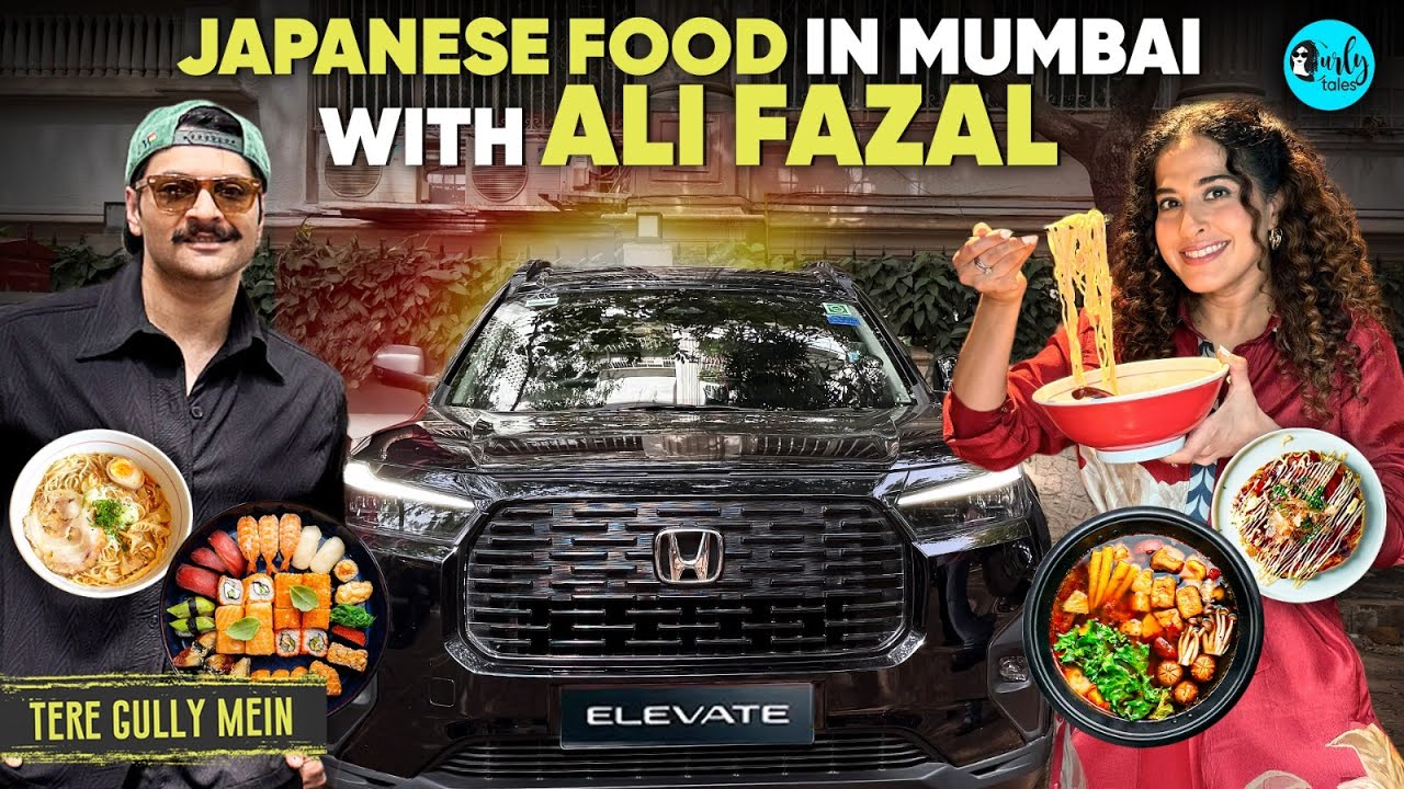 Exploring Japan In Mumbai With Ali Fazal & Kamiya Jani | Tere Gully Mein Ep 110 | Curly Tales