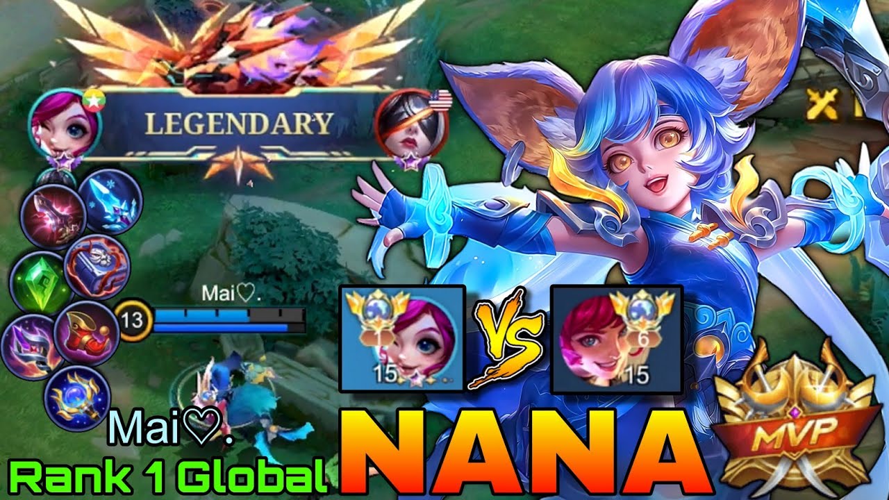 6,800+ Matches Nana VS Top Global Beatrix - Top 1 Global Nana by Mai♡. - Mobile Legends 