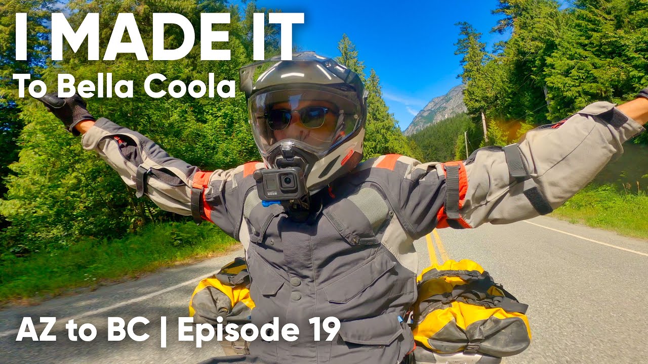 Taking My Motorcycle on the Ferry to Bella Coola