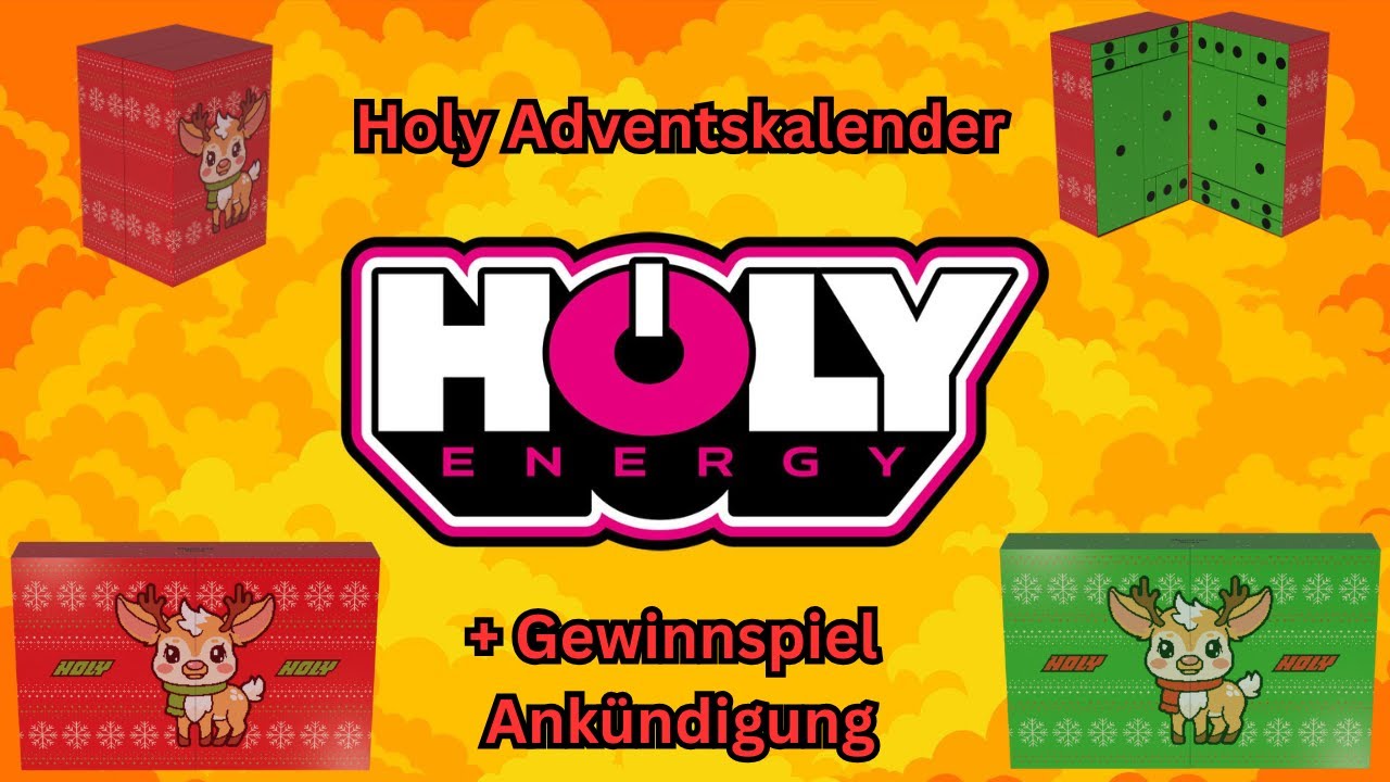 Holy Energy - Probier Adventskalender + Holy Squad Adventskalender 2025