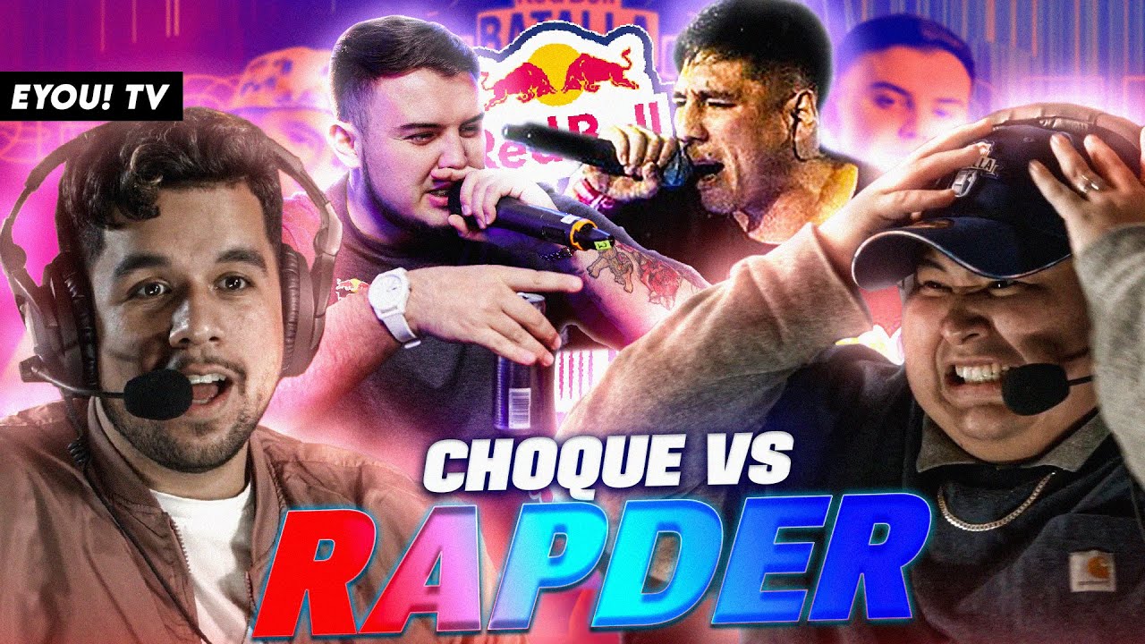 ¡EL MEJOR CHOQUE QUE HEMOS VISTO! - Reacción a RAPDER vs CHOQUE - Red Bull Batalla Internacional