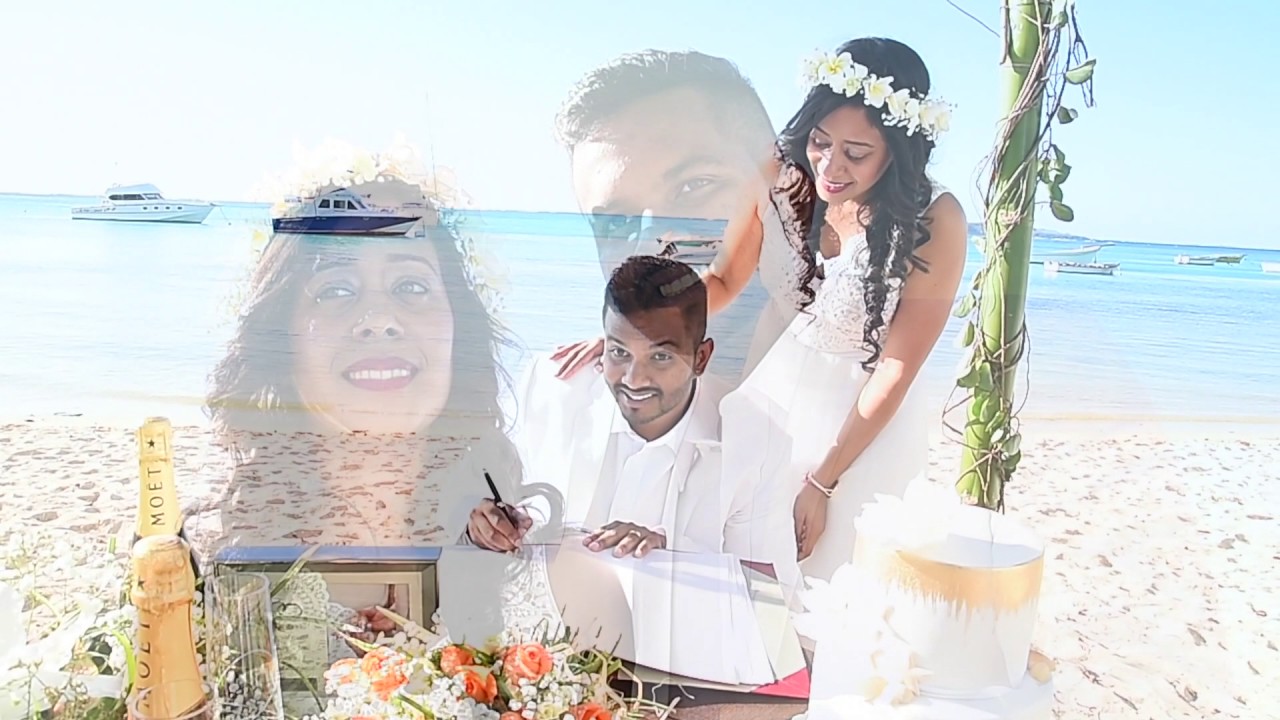 Hemanda & Vishan Beach Wed Highlights