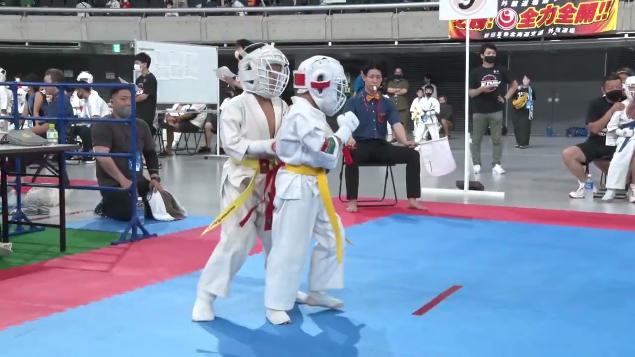 4G9コート組手　小学3年生男子軽量級【新極真会】カラテドリームフェスティバル2022　SHINKYOKUSHINKAI KARATE
