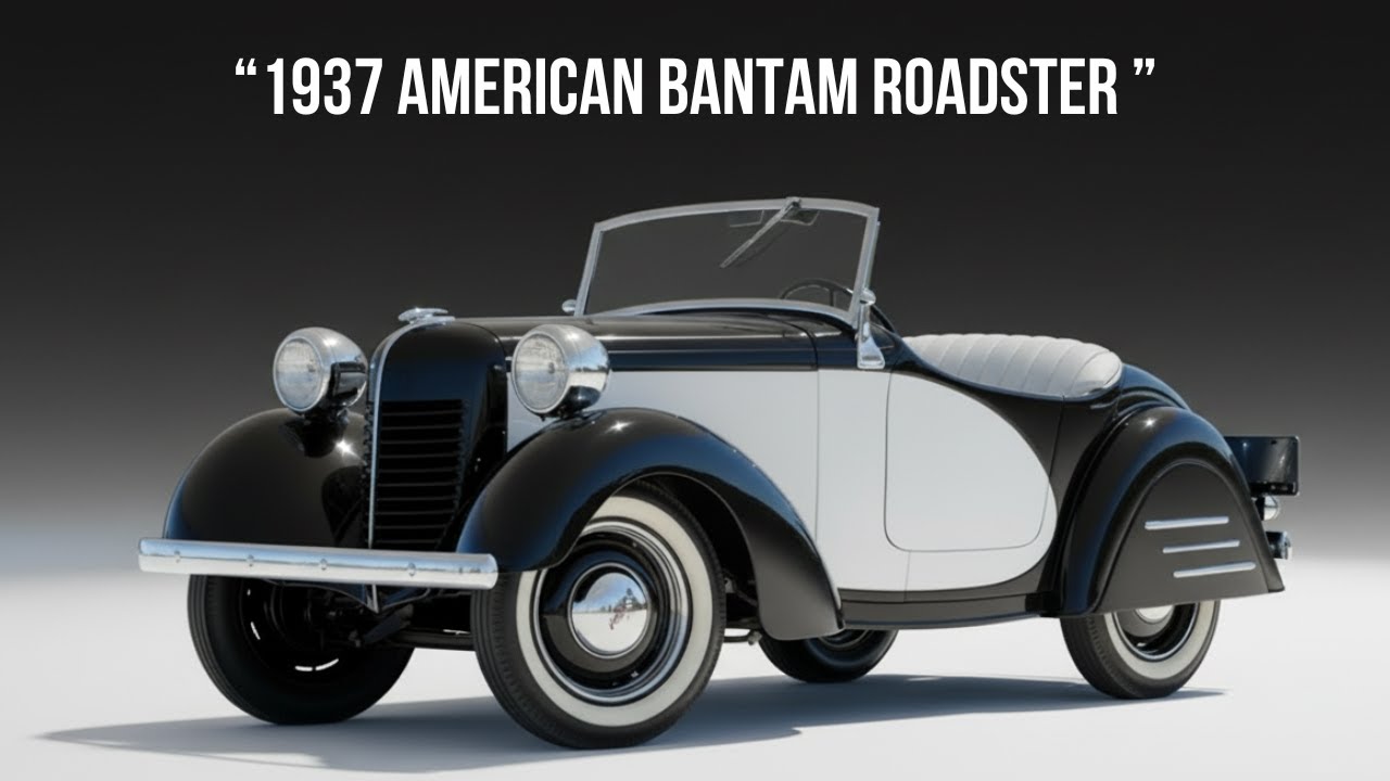 The Tiny 1937 Car That Accidentally Invented the Jeep &ndash; 1937 American Bantam Roadster