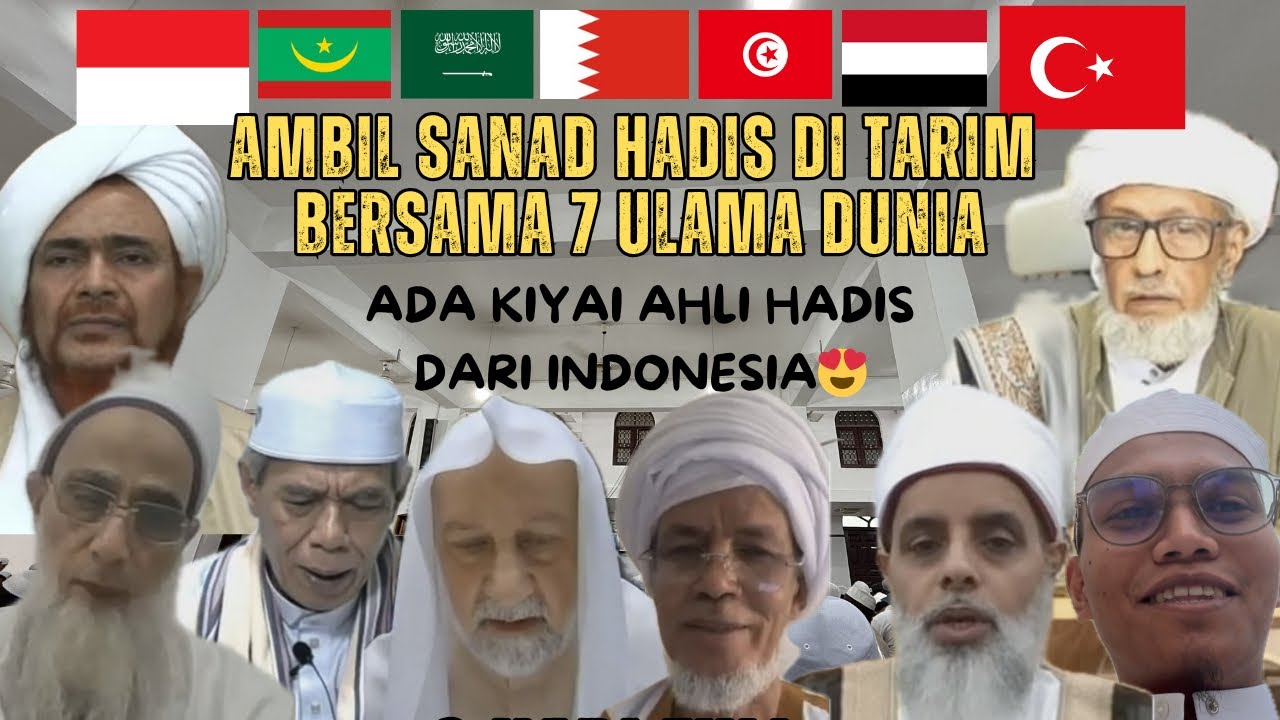 Ambil Hadis Di Tarim dari Ulama 7 Negara | Darul Mustafa di Hari Asyura Muharram | Habib Umar #tarim