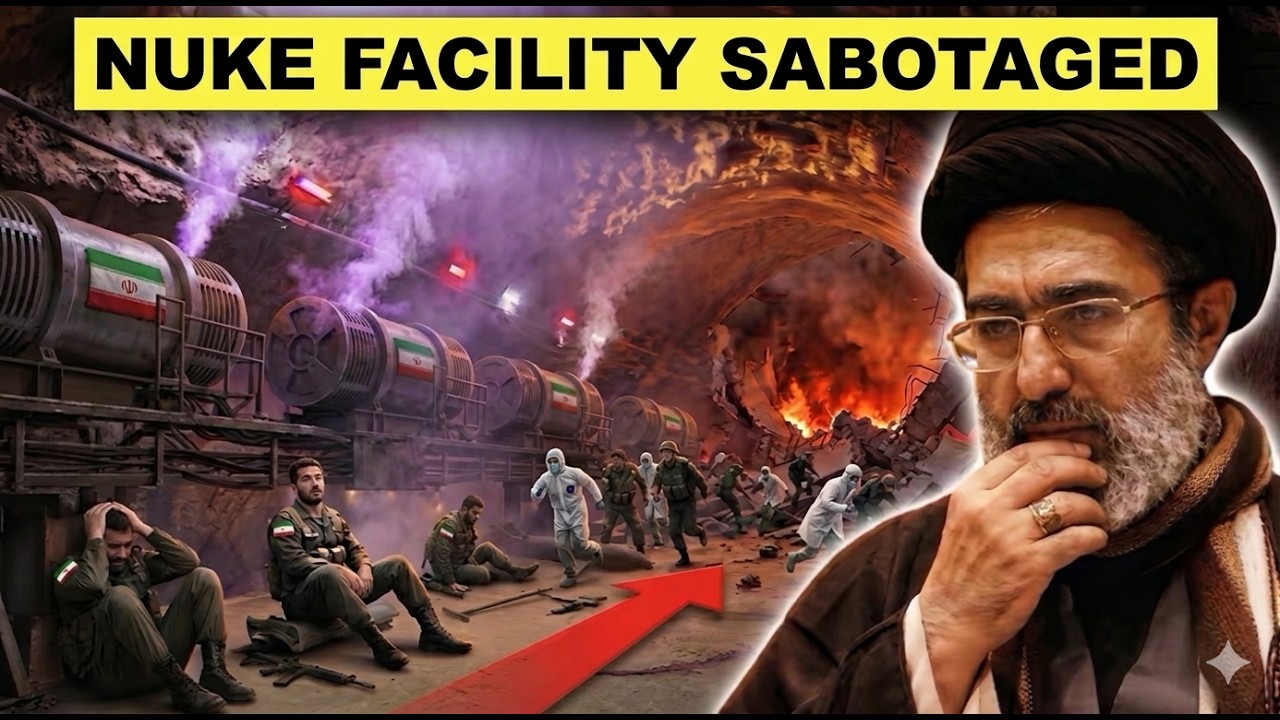 Nuclear Tunnels of Iran shattered -- U.S Done Something Impossible