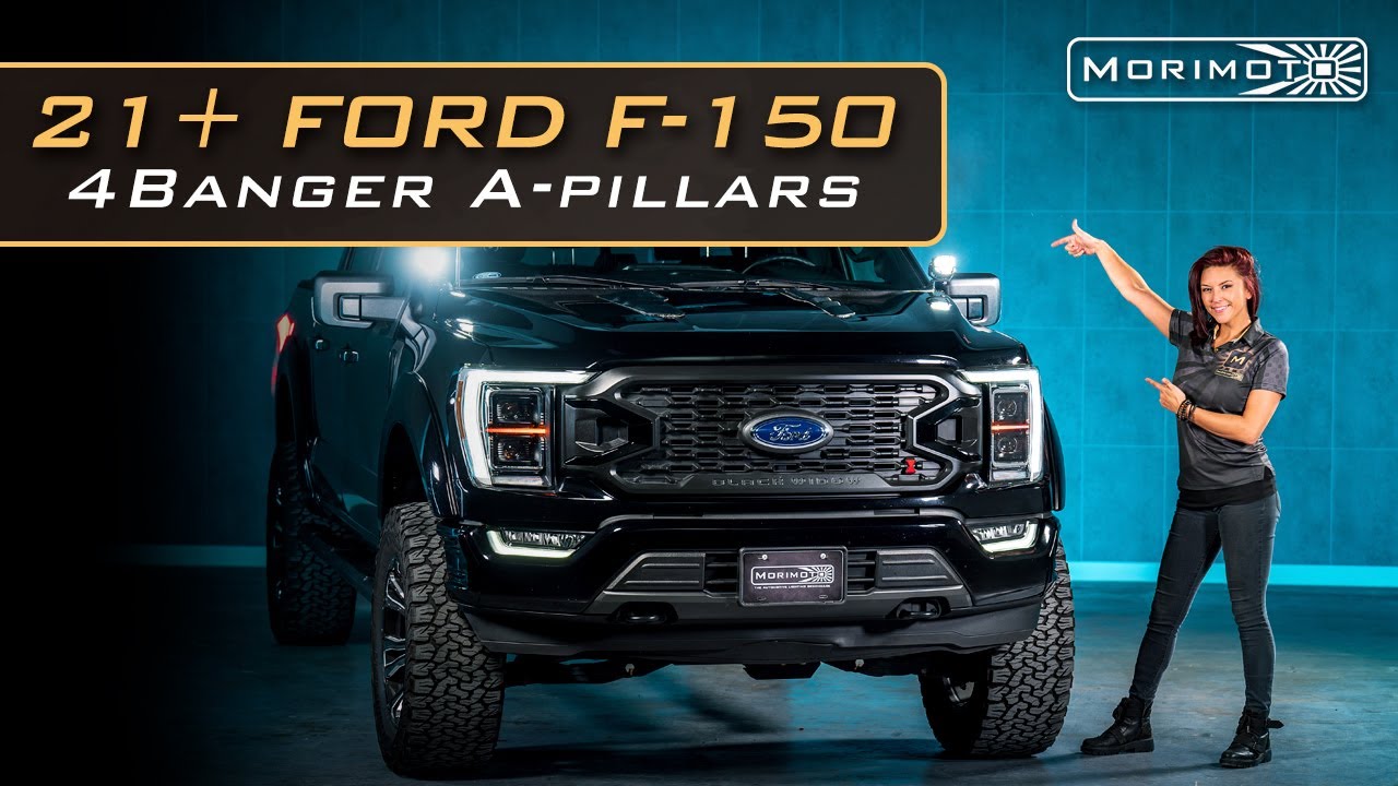 2021+ Ford F150 4Banger A Pillar | Overview and Install | Morimoto Lighting