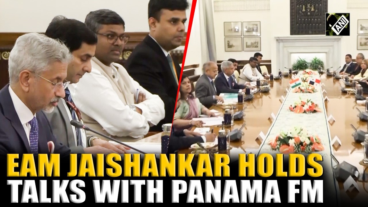 EAM S Jaishankar holds high-level talks with Panama Foreign Minister Javier Eduardo Martinez