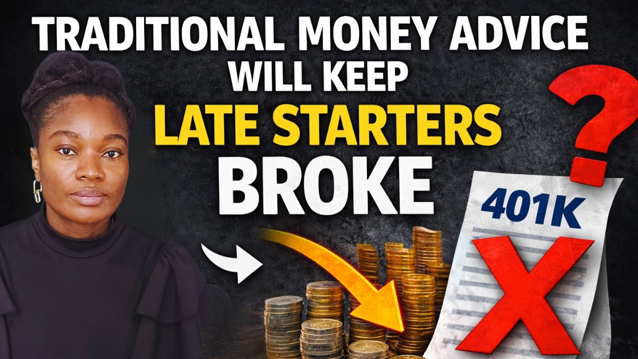 Starting Late? Why Following Traditional Advice Will Fail You & What to Do Instead
