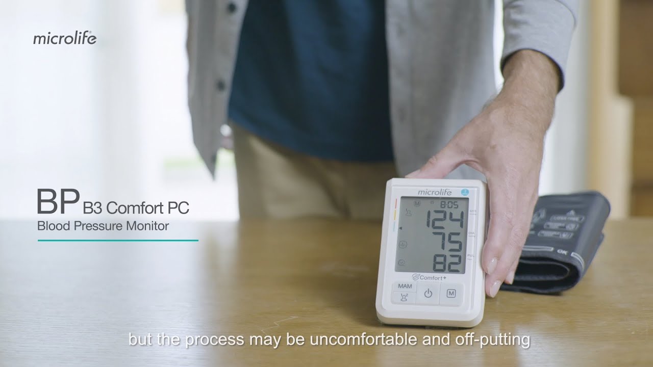 Microlife B3 Comfort PC Blood pressure monitor with Comfort+ technology - EU Version