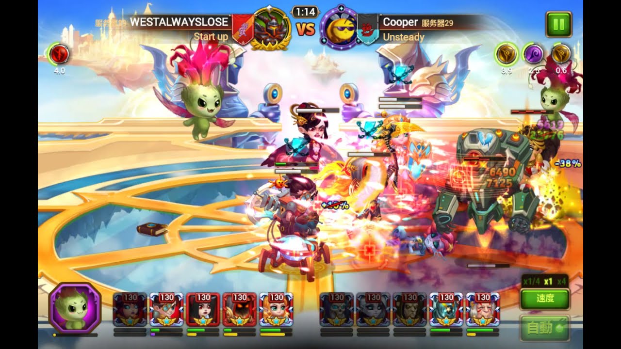 #HeroWars Issac + Iris counter Corvus+Orion team