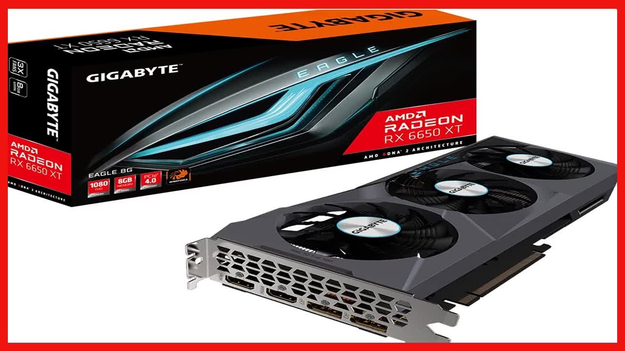 GIGABYTE Radeon RX 6650 XT EAGLE 8G Review: Power and Cooling for Serious Gamers