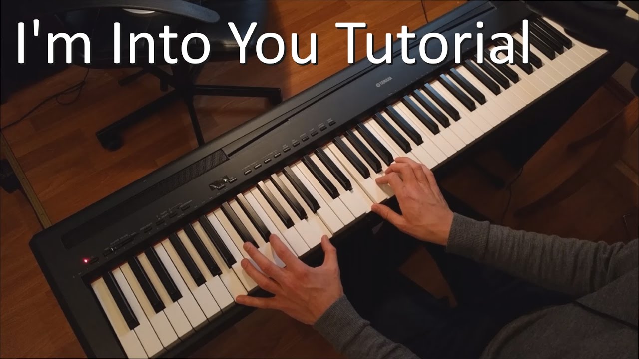 Chet Faker - I'm Into You - Piano Tutorial (with Sheet Music and MIDI)