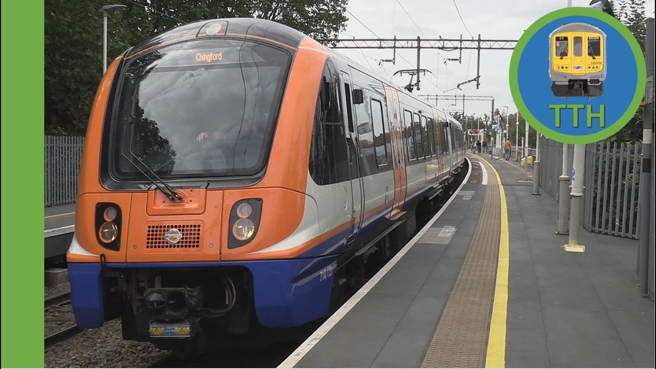 Class 710 departs St James Street
