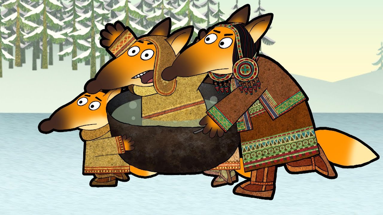 Гора самоцветов - Похождения лиса (Adventures of Fox) Эвенкийская сказка