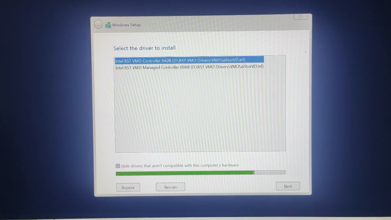 fix We couldn't find any drives|Windows 11 installation|RST VMD Drivers.zip download link