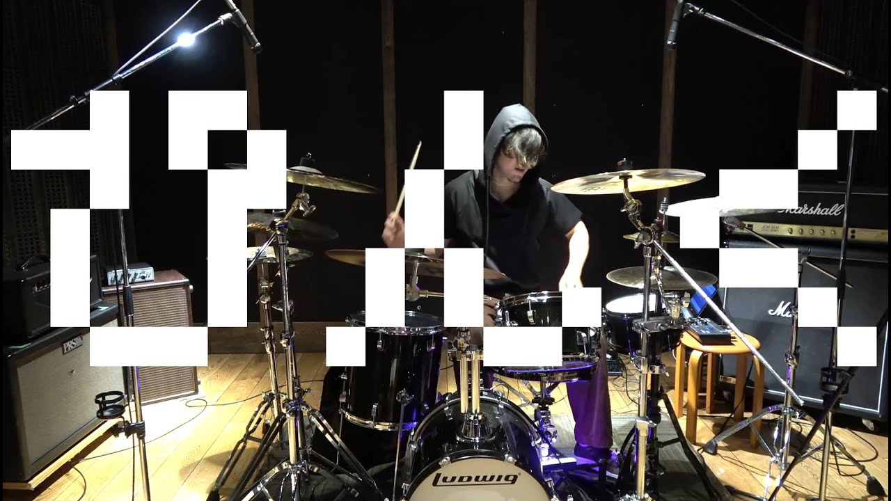 ぴんく　叩いてみた(MARETU drum cover)