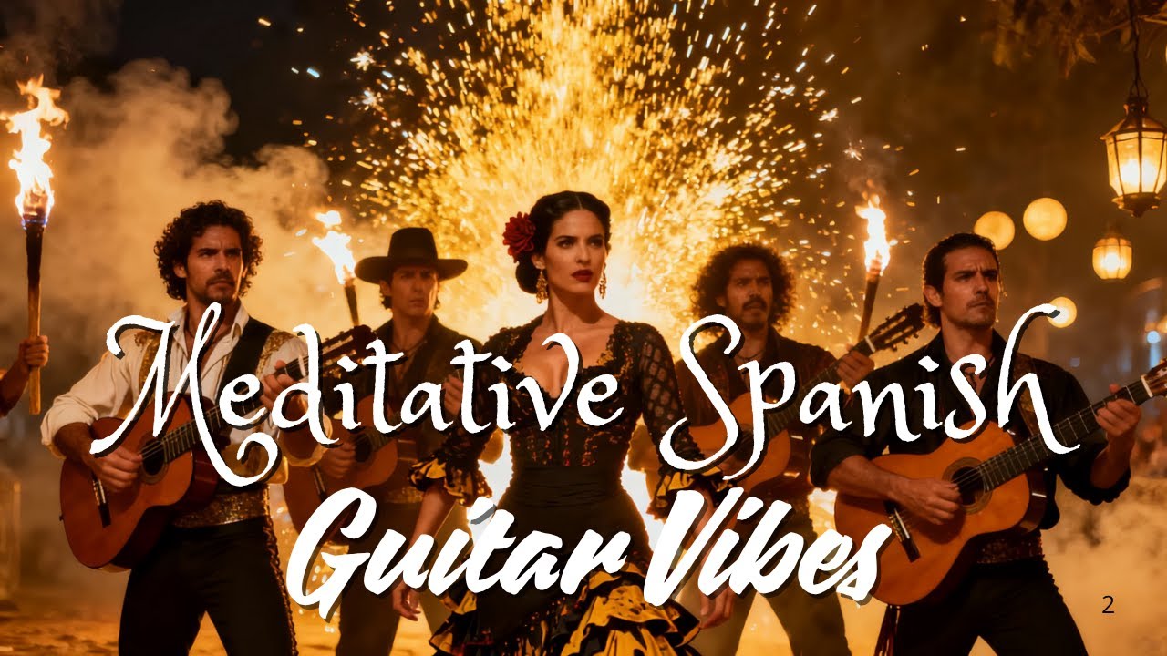 Best Relaxing Andalusian Guitar & Oud Fusion - Chill Flamenco Instrumental for Work & Study