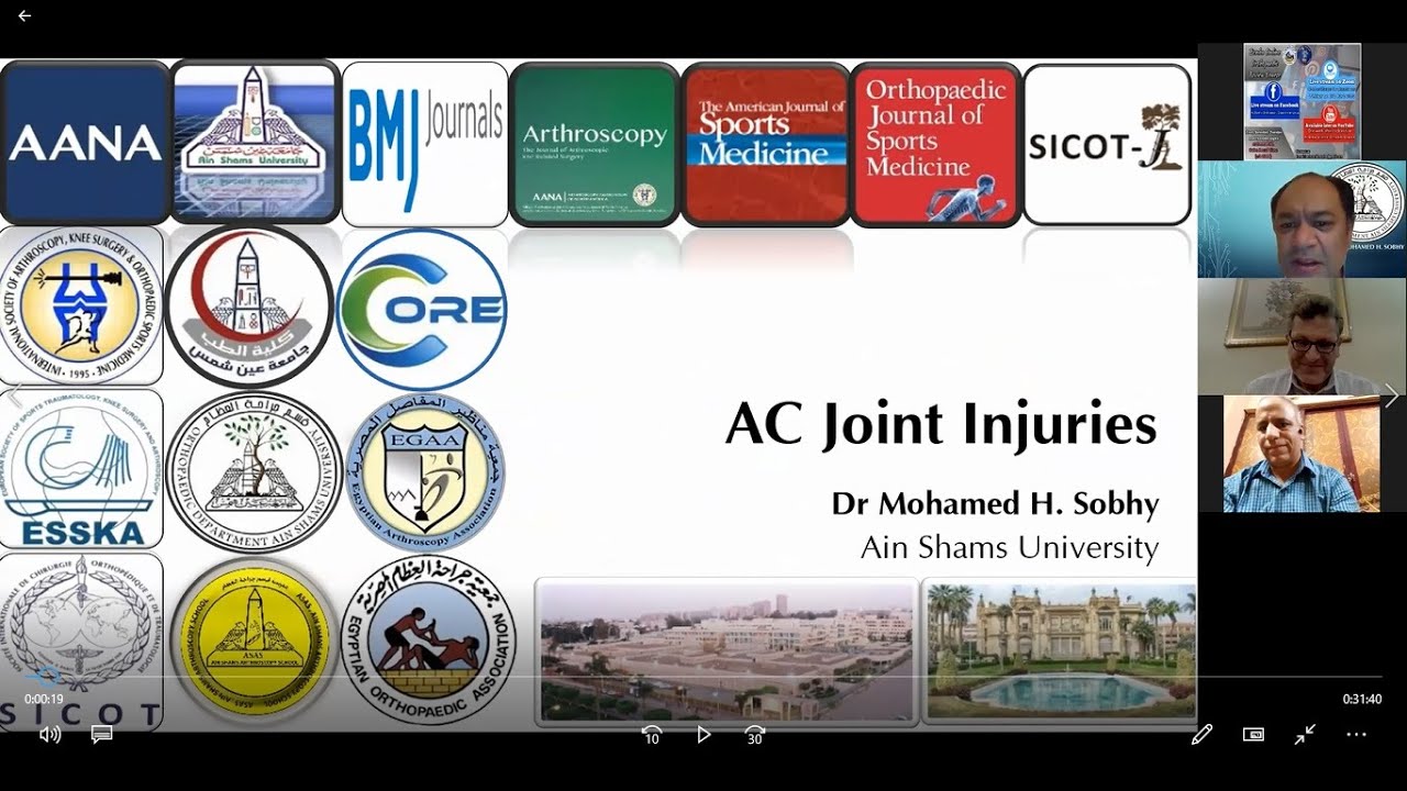 AC joint Injuries (Prof Mohamed Sobhy )
