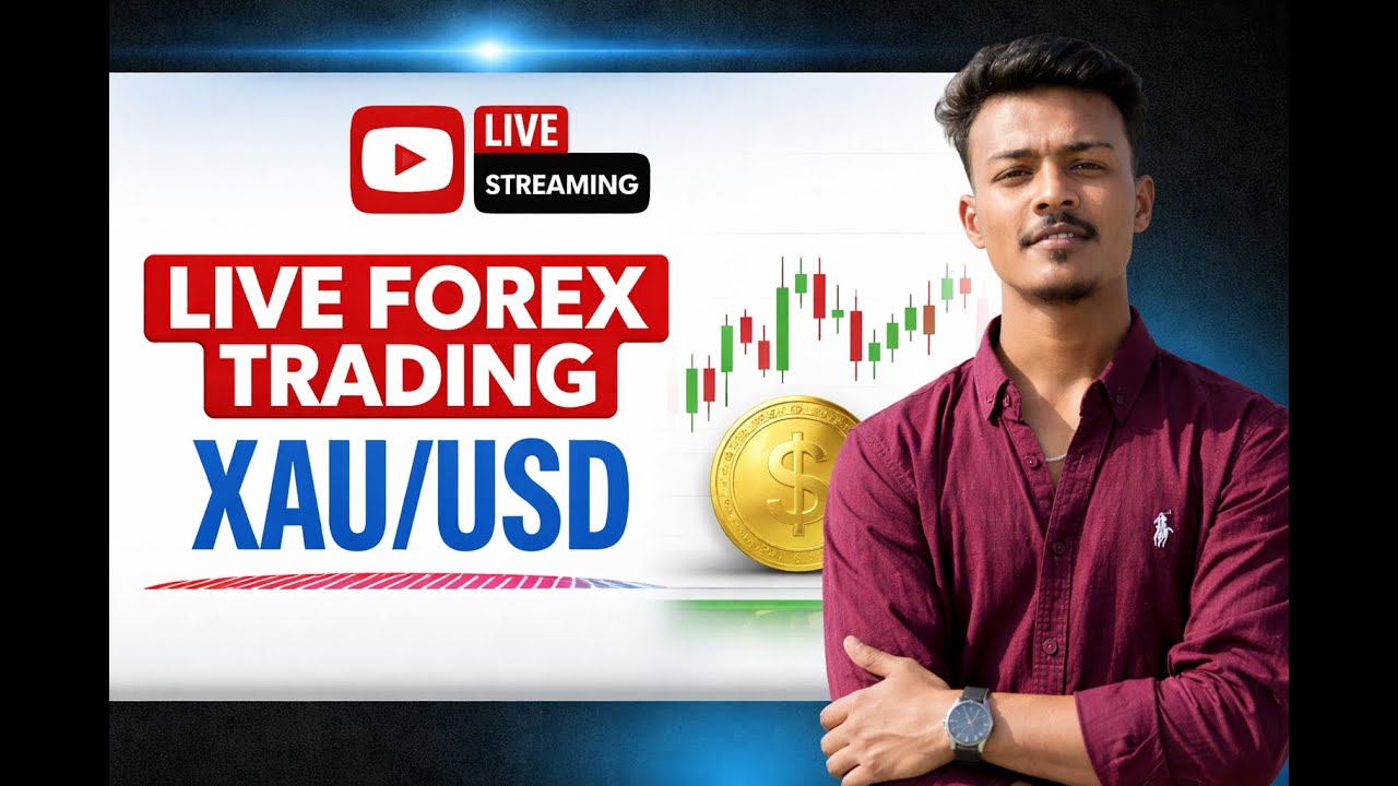 LIVE  XAU/USD TRADEING 17/02/2026 day 18