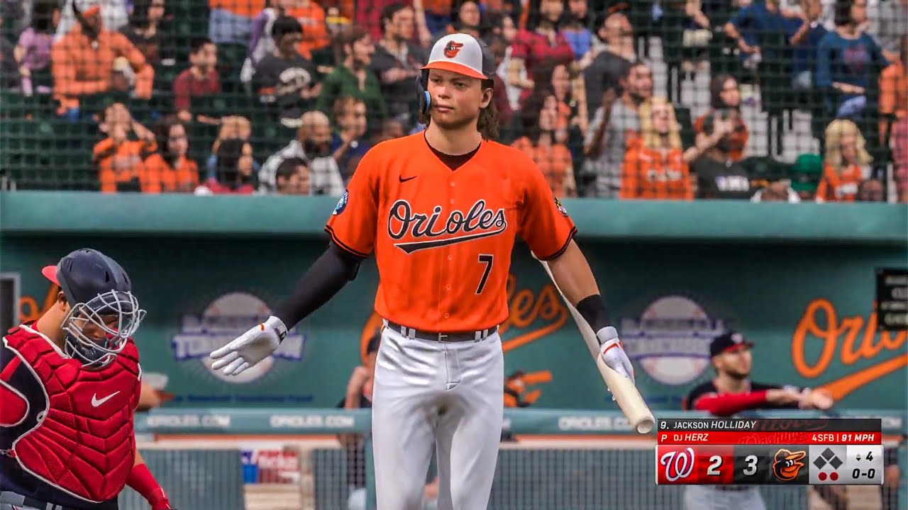 Baltimore Orioles vs Washington Nationals 8/14/2024 MLB The Show 24 Gameplay