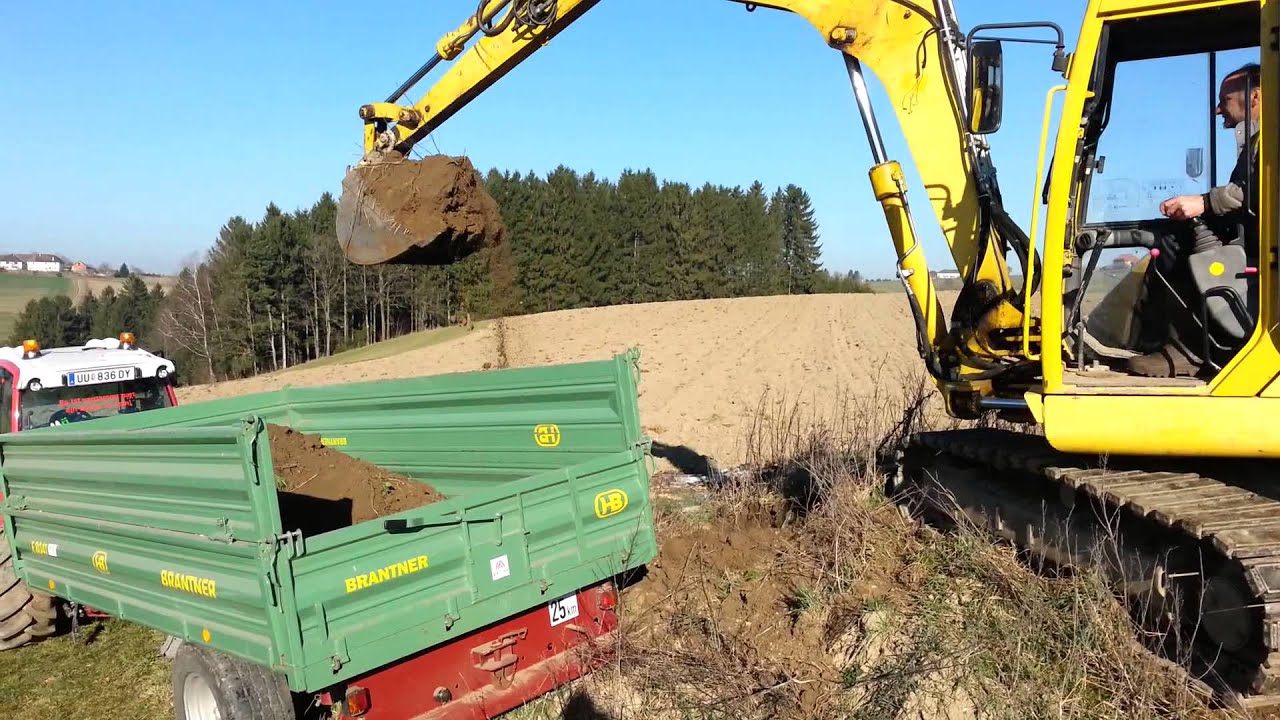 Bagger Komatso PC 75